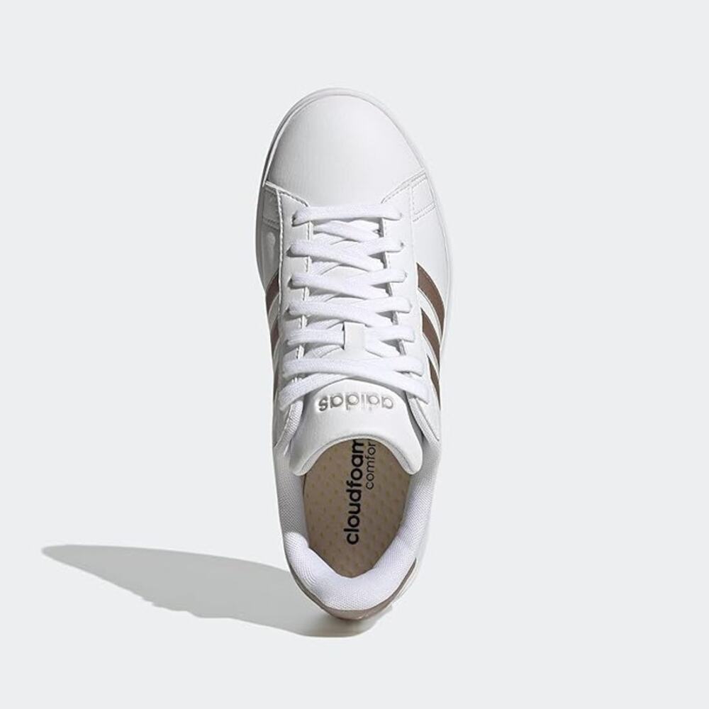 NWT adidas Women's Grand Court 2.0 Tennis Shoe,whiteplatinum -SZ 11 - Picture 6 of 6